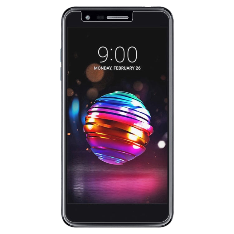 ฟิล์มกระจกนิรภัย 0.26 มม. 9H 2.5D สำหรับ LG K11 (2018), For LG K11 (2018) (1 PC)