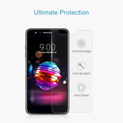 ฟิล์มกระจกนิรภัย 0.26 มม. 9H 2.5D สำหรับ LG K11 (2018), For LG K11 (2018) (1 PC)
