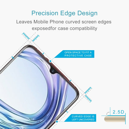ฟิล์มกระจกนิรภัย 0.26 มม. 9H 2.5D สำหรับ vivo X23, For X23(1 PC)