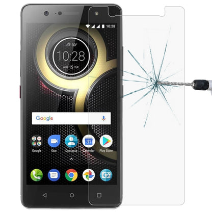 ฟิล์มกระจกนิรภัย 0.26 มม. 9H 2.5D สำหรับ Lenovo K8 Plus, For K8 Plus