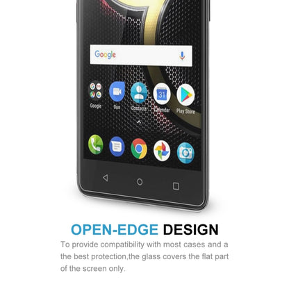 ฟิล์มกระจกนิรภัย 0.26 มม. 9H 2.5D สำหรับ Lenovo K8 Plus, For K8 Plus