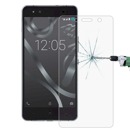 สำหรับ BQ Aquaris X5 Plus 0.26mm 9H ความแข็งพื้นผิว 2.5D ฟิล์มกระจกนิรภัยป้องกันการระเบิด