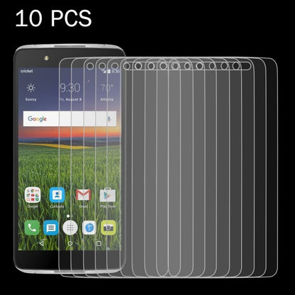 10 ชิ้นสำหรับ Alcatel Idol 4 0.26 มิลลิเมตร 9H ความแข็งพื้นผิว 2.5D ฟิล์มกระจกนิรภัยป้องกันการระเบิด