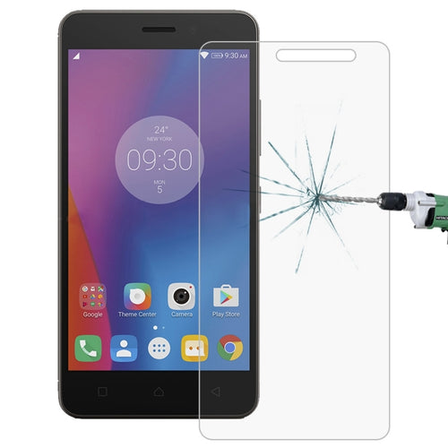 สำหรับ Lenovo K6 และ A Plus 0.26mm 9H ความแข็งพื้นผิว 2.5D ฟิล์มกระจกนิรภัยป้องกันการระเบิด