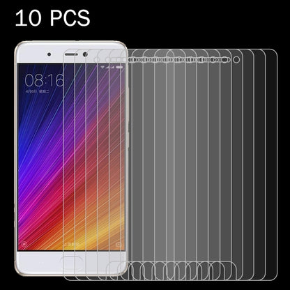 10 ชิ้นสำหรับ Xiaomi 5 วินาที 0.26 มิลลิเมตร 9H ความแข็งพื้นผิว 2.5D ฟิล์มกระจกนิรภัยป้องกันการระเบิด, For Xiaomi 5s (10pcs)