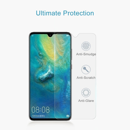 100 ชิ้น 0.26 มิลลิเมตร 9H ความแข็งพื้นผิว 2.5D ขอบโค้งฟิล์มกระจกนิรภัยสำหรับหัวเว่ย Mate 20, For Mate 20