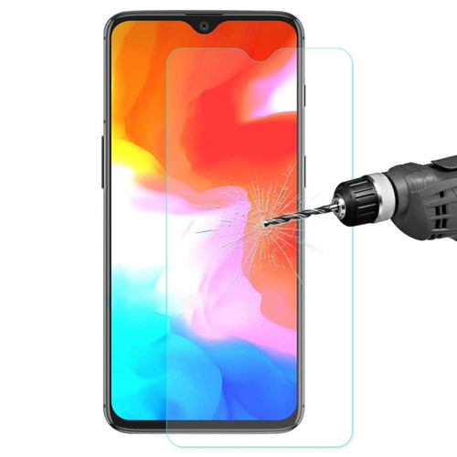 ENKAY Hatprince 0.26mm 9H 2.5D ฟิล์มกระจกนิรภัยขอบโค้งสำหรับ OnePlus 6T และ 7, For OnePlus 6T & 7