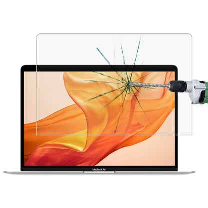 ฟิล์มกระจกนิรภัยป้องกันการระเบิดความแข็งพื้นผิว 0.26 มม. 9H สำหรับ MacBook Air 13.3 (2018), For MacBook Air 13.3 (2018)
