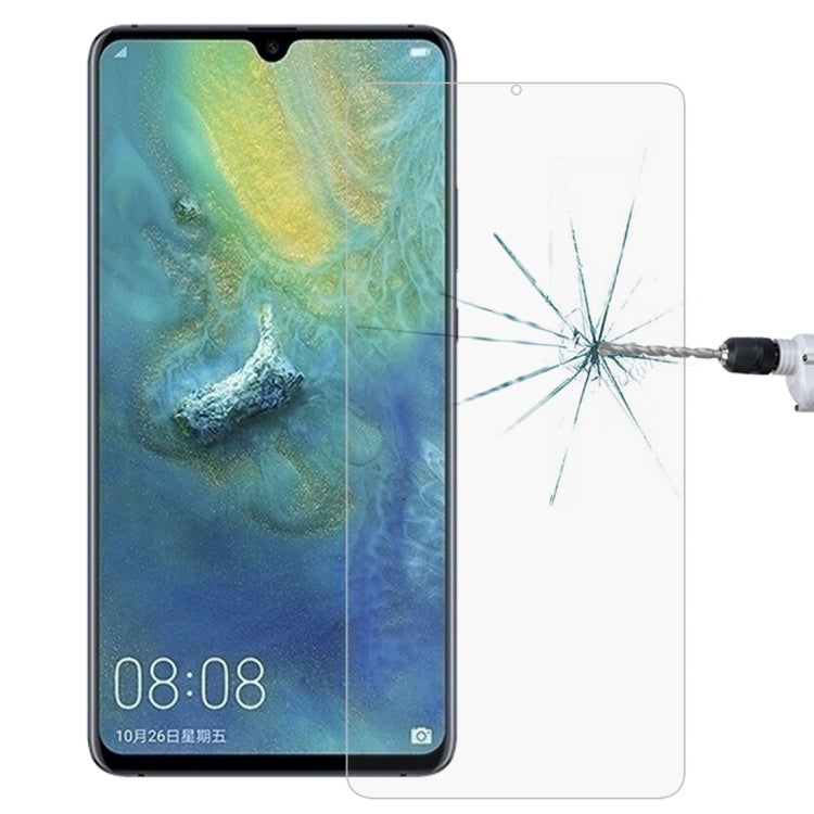 ฟิล์มกระจกนิรภัยใส 0.26 มม. 9H 2.5D สำหรับ Huawei Mate 20 X, For Mate 20 X (1 PC)