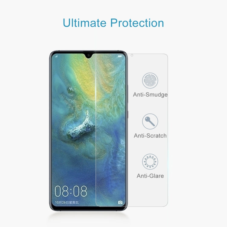 ฟิล์มกระจกนิรภัยใส 0.26 มม. 9H 2.5D สำหรับ Huawei Mate 20 X, For Mate 20 X (1 PC)