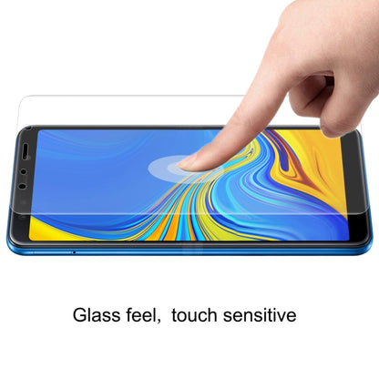 ENKAY Hat-Prince 0.1 มม. 3D แบบเต็มหน้าจอป้องกันฟิล์มไฮโดรเจลป้องกันการระเบิดสำหรับ Samsung Galaxy A7 (2018), วัสดุ TPU + TPE + PET, Galaxy A7 (2018)