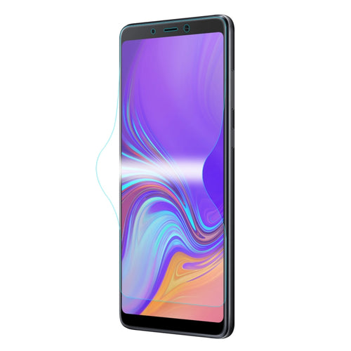 ENKAY Hat-Prince 0.1 มม. 3D แบบเต็มหน้าจอป้องกันฟิล์มไฮโดรเจลป้องกันการระเบิดสำหรับ Samsung Galaxy A9 (2018), วัสดุ TPU + TPE + PET, Galaxy A9 (2018)