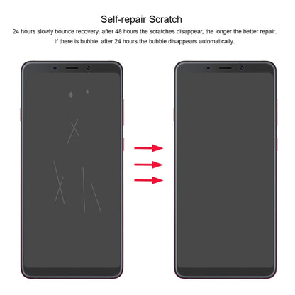 ENKAY Hat-Prince 0.1 มม. 3D แบบเต็มหน้าจอป้องกันฟิล์มไฮโดรเจลป้องกันการระเบิดสำหรับ Samsung Galaxy A9 (2018), วัสดุ TPU + TPE + PET, Galaxy A9 (2018)