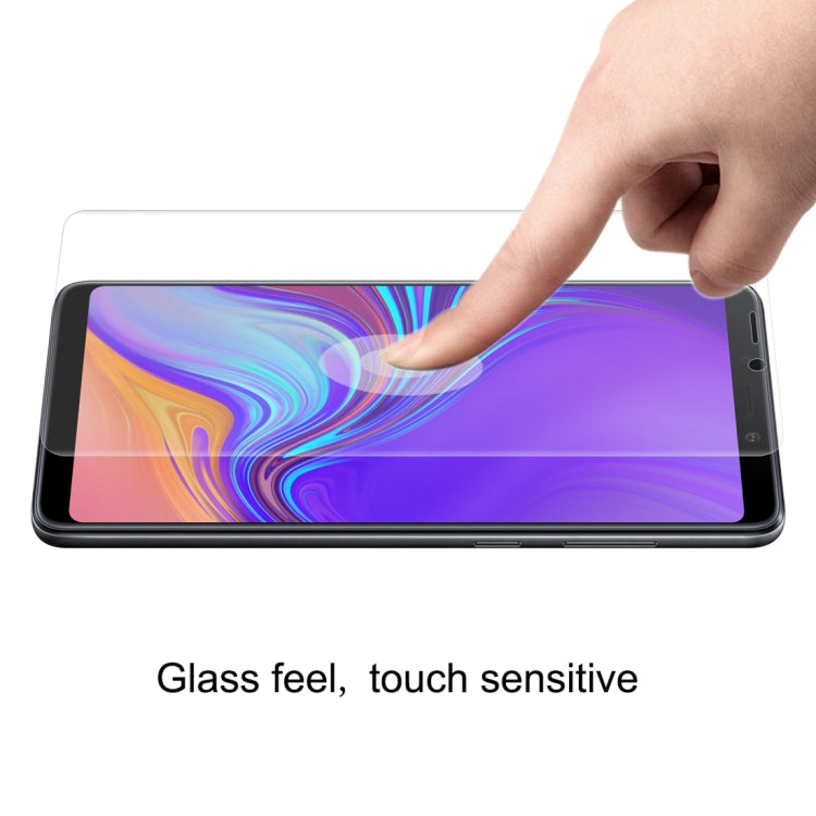 ENKAY Hat-Prince 0.1 มม. 3D แบบเต็มหน้าจอป้องกันฟิล์มไฮโดรเจลป้องกันการระเบิดสำหรับ Samsung Galaxy A9 (2018), วัสดุ TPU + TPE + PET, Galaxy A9 (2018)