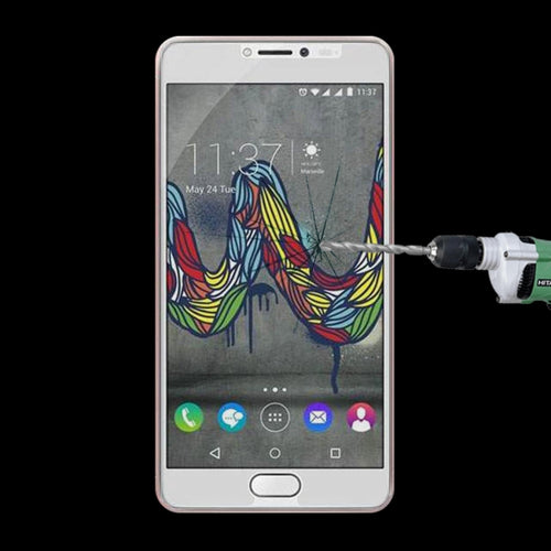 สำหรับ Wiko U Feel Fab 0.26 มม. 9H ความแข็งพื้นผิวป้องกันการระเบิดแบบเต็มหน้าจอฟิล์มกระจกนิรภัย, 1pc