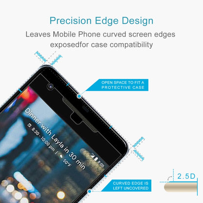 สำหรับ Google Pixel 2 XL 0.26 มม. 9H ความแข็งพื้นผิว 2.5D ฟิล์มกระจกนิรภัยป้องกันการระเบิด, For Pixel 2 XL