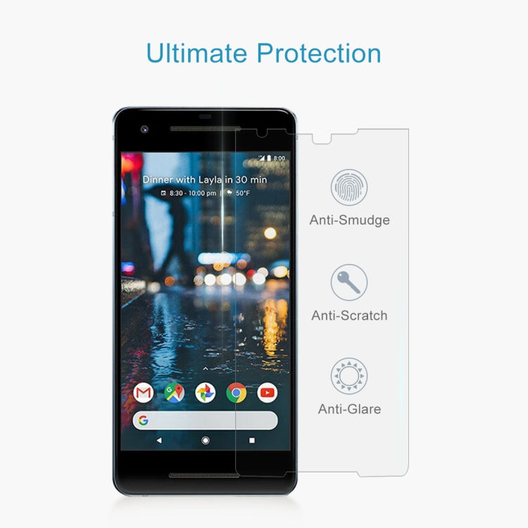 สำหรับ Google Pixel 2 XL 0.26 มม. 9H ความแข็งพื้นผิว 2.5D ฟิล์มกระจกนิรภัยป้องกันการระเบิด, For Pixel 2 XL