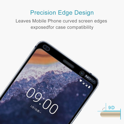 9H 9D Full Screen กระจกเทมเปอร์ปกป้องหน้าจอสำหรับ Nokia 9, Nokia 9