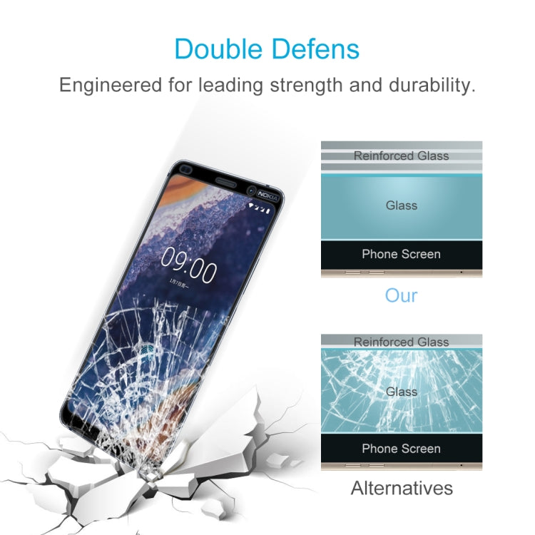 9H 9D Full Screen กระจกเทมเปอร์ปกป้องหน้าจอสำหรับ Nokia 9, Nokia 9