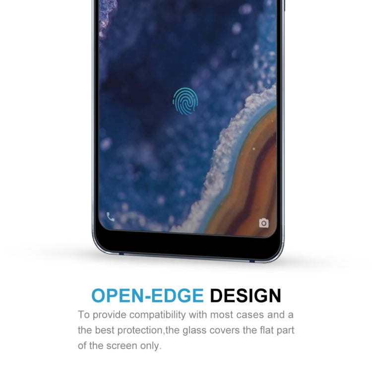 9H 9D Full Screen กระจกเทมเปอร์ปกป้องหน้าจอสำหรับ Nokia 9, Nokia 9