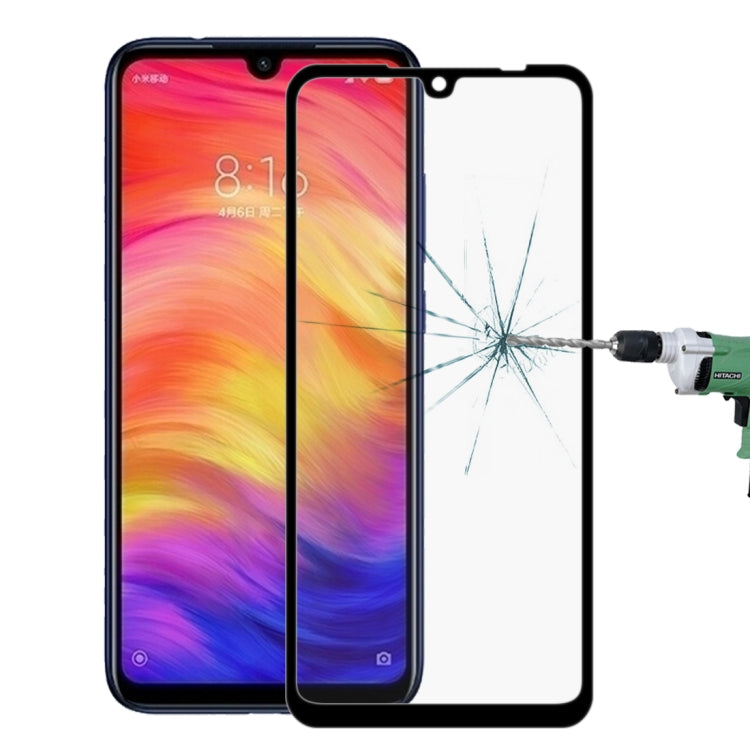 9H 9D เต็มหน้าจอกระจกกันรอยหน้าจอสำหรับ Xiaomi Redmi หมายเหตุ 7, Xiaomi Redmi Note 7