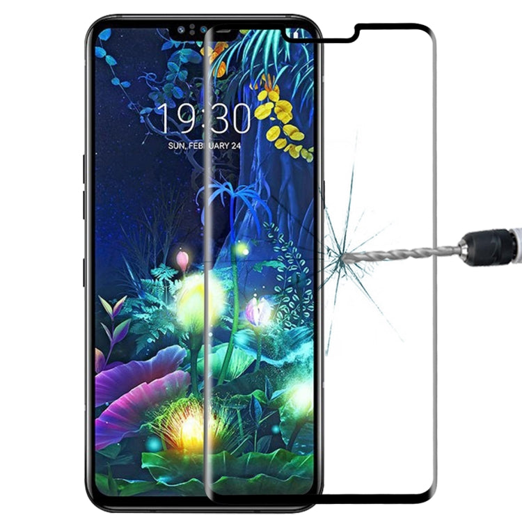 ฟิล์มกระจกนิรภัยแบบเต็มหน้าจอ 9H 3D สำหรับ LG V50 ThinQ 5G, For LG V50 ThinQ 5G(1 PC)