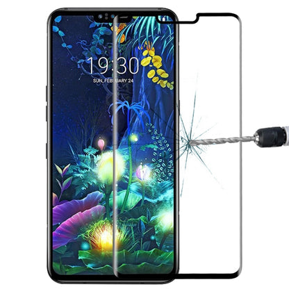 ฟิล์มกระจกนิรภัยแบบเต็มหน้าจอ 9H 3D สำหรับ LG V50 ThinQ 5G, For LG V50 ThinQ 5G(1 PC)