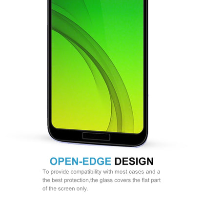 9H 9D กระจกนิรภัยแบบเต็มหน้าจอป้องกันหน้าจอสำหรับ Motorola Moto G7 Power, Motorola Moto G7 Power