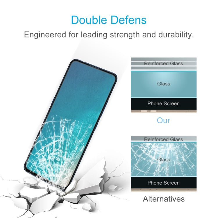 9H 9D Full Screen กระจกเทมเปอร์ปกป้องหน้าจอสำหรับ Vivo V15 Pro, Vivo V15 Pro