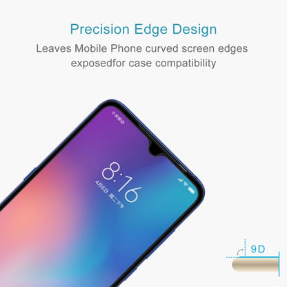 9H 9D Full Screen กระจกกันรอยหน้าจอสำหรับ Xiaomi Mi 9, Xiaomi Mi 9