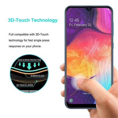 ENKAY HatPrince 0.26mm 9H 6D ฟิล์มกระจกนิรภัยแบบเต็มหน้าจอโค้งสำหรับ Galaxy A30 / A50, For Galaxy A30 / A50