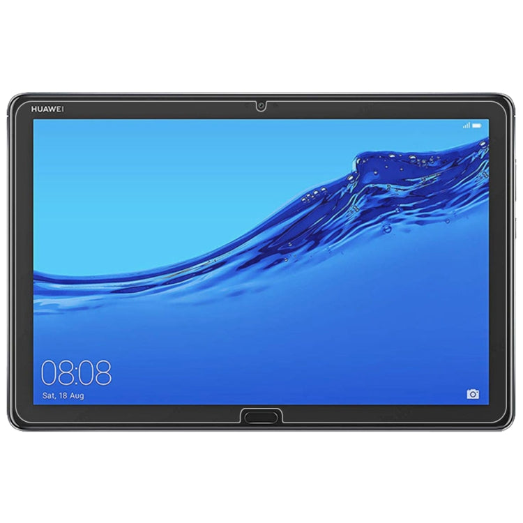 75 ชิ้น 0.26mm 9H ความแข็งพื้นผิวฟิล์มกระจกนิรภัยป้องกันการระเบิดสำหรับ Huawei MediaPad M5 lite 10.1, For MediaPad M5 lite