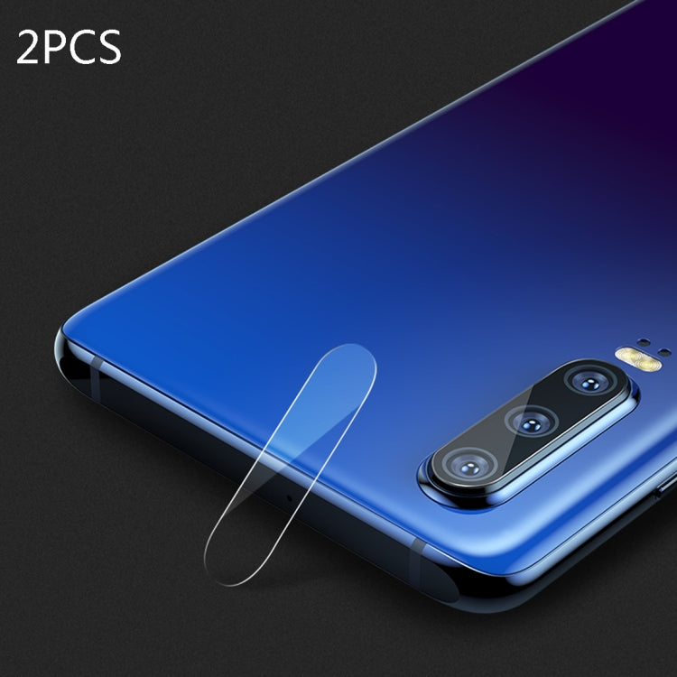2 ชิ้น Benks KR ซีรีส์ 0.15 มม. ฟิล์มป้องกันเลนส์กล้องด้านหลังนุ่มโปร่งใสสำหรับ Huawei P30, For Huawei P30