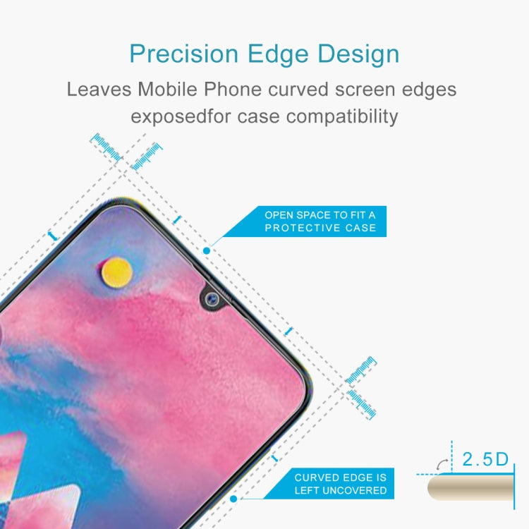 ฟิล์มกระจกนิรภัย 0.26 มม. 9H 2.5D สำหรับ Galaxy M30, Galaxy M30