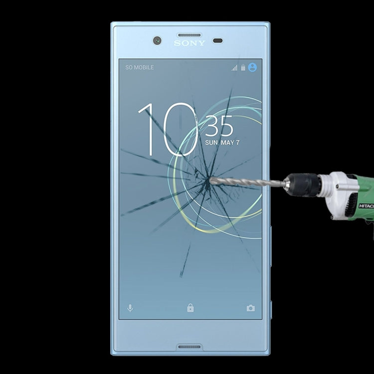 สำหรับ Sony Xperia XZs 0.26mm 9H ความแข็งพื้นผิวป้องกันการระเบิดแบบเต็มหน้าจอฟิล์มกระจกนิรภัย, For Xperia XZs