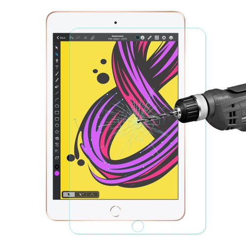 ENKAY Hat-Prince 0.33mm 9H 2.5D ขอบโค้งกระจกนิรภัยฟิล์มป้องกันสำหรับ iPad mini 2019, iPad mini 2019