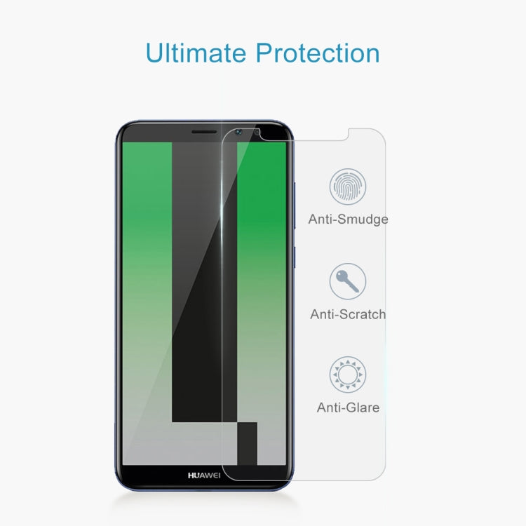 100 ชิ้น 0.26 มิลลิเมตร 9H 2.5D ฟิล์มกระจกนิรภัยสำหรับหัวเว่ย Mate 10 Lite, Huawei Mate 10 Lite