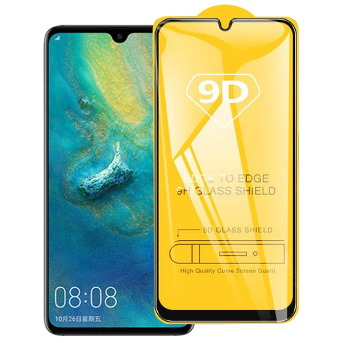 25 ชิ้นสำหรับ Huawei Honor 9X Pro และ 9X 9D เต็มกาวเต็มหน้าจอฟิล์มกระจกนิรภัย, For Huawei Honor 9X Pro & 9X