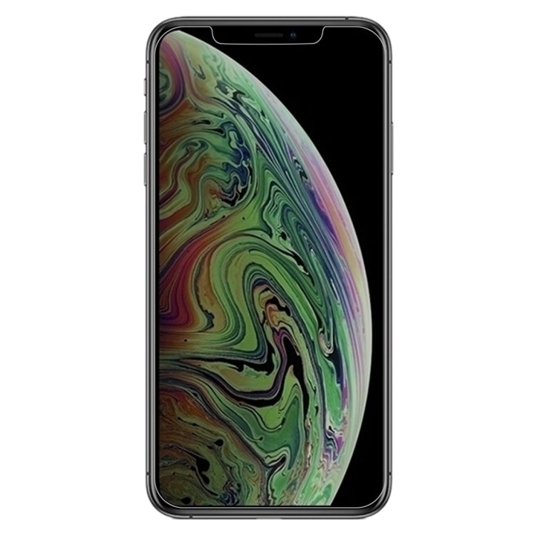 สำหรับ iPhone XS Max 0.4 มม. 9H ความแข็งพื้นผิวความเป็นส่วนตัว 180 องศาป้องกันแสงสะท้อนปกป้องหน้าจอ, For iPhone XS Max (1 PC)