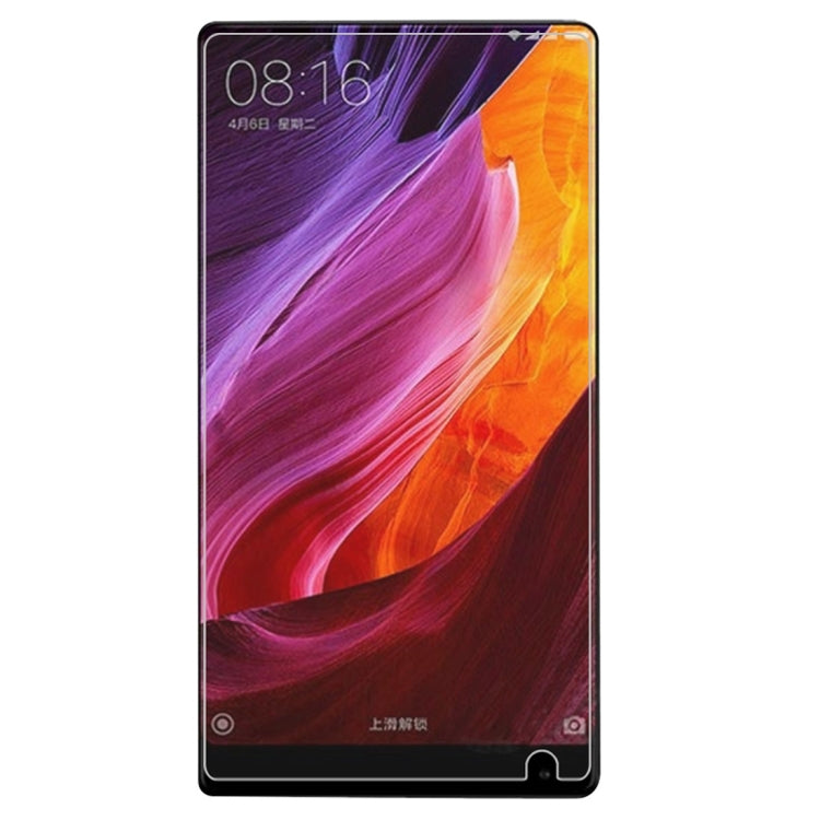 10 ชิ้นสำหรับ Xiaomi Mi Mix 0.26mm 9H ความแข็งพื้นผิว 2.5D กระจกนิรภัยป้องกันการระเบิดไม่เต็มหน้าจอฟิล์ม, For Xiaomi Mi Mix(10pcs)