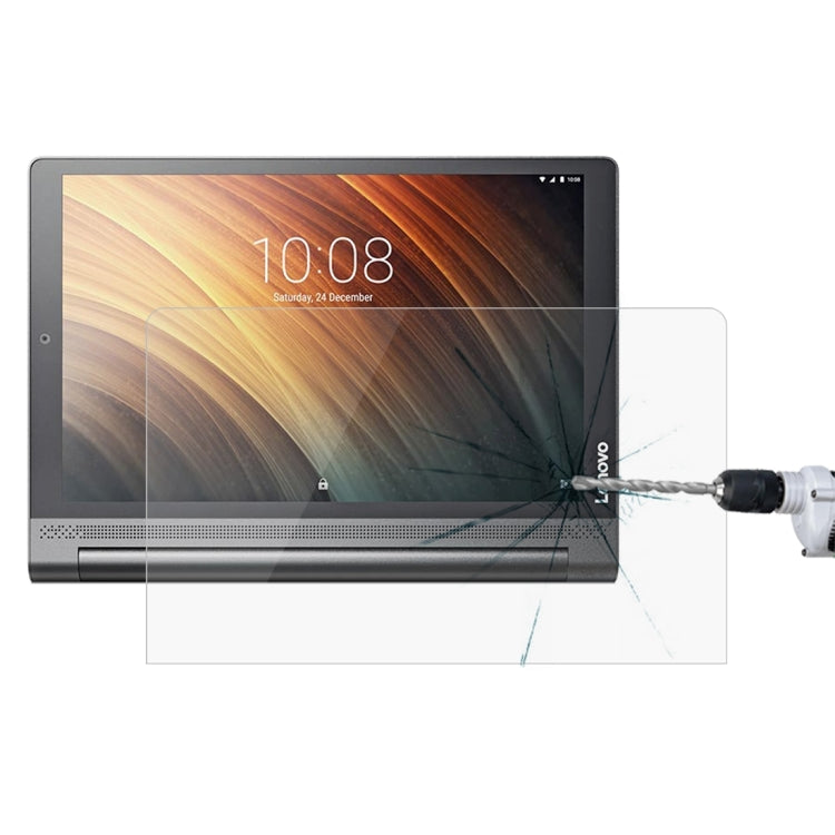 สำหรับ Lenovo YOGA Tab3 Plus 10.1 นิ้ว 9H ความแข็งพื้นผิวกระจกเทมเปอร์ปกป้องหน้าจอ, For Tab3 Plus