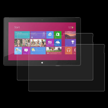 2 ชิ้น 3H มืออาชีพกระดาษพื้นผิวหน้าจอฟิล์มดินสอร่างฟิล์มสำหรับ Microsoft Surface Pro 4/5/6/7, For Microsoft Surface Pro 4 / 5 / 6 / 7