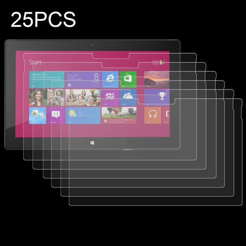 25 ชิ้น 3H มืออาชีพกระดาษพื้นผิวฟิล์มหน้าจอดินสอร่างฟิล์มสำหรับ Microsoft Surface Pro 4/5/6/7, For Microsoft Surface Pro 4 / 5 / 6 / 7