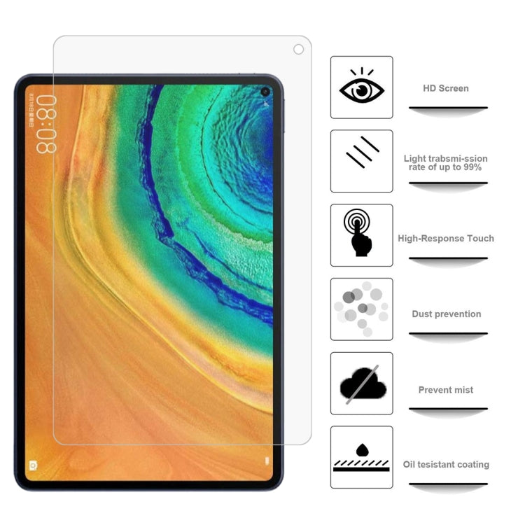 2 ชิ้น 3H มืออาชีพกระดาษพื้นผิวฟิล์มหน้าจอดินสอร่างฟิล์มสำหรับ Huawei MatePad Pro 10.8, For Huawei MatePad Pro 10.8