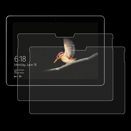 2 ชิ้นสำหรับ Microsoft Surface Go 2 9H 2.5D ฟิล์มกระจกนิรภัยป้องกันการระเบิด, For Microsoft Surface Go 2 (2 PCS)