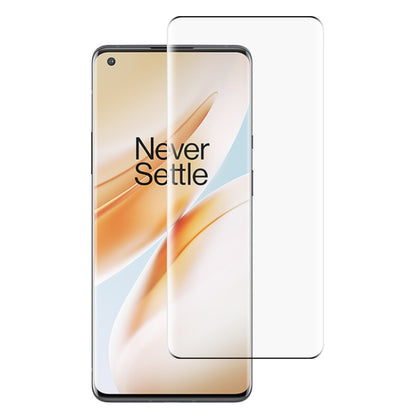 สำหรับฟิล์มกระจกนิรภัยขอบโค้ง OnePlus 8 Pro 9H 9D, For OnePlus 8 Pro