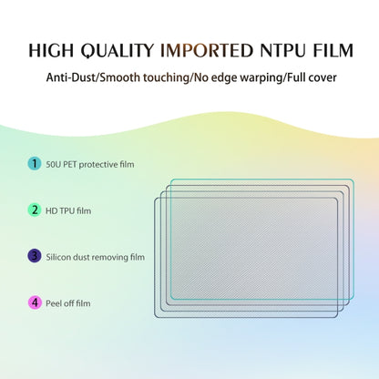 50 ชิ้น 12 x 18 ซม. โทรศัพท์ HD TPU วัสดุฟิล์มไฮโดรเจลนุ่มสำหรับเครื่องตัดป้องกันอัจฉริยะ, 12 x 18cm HD Film