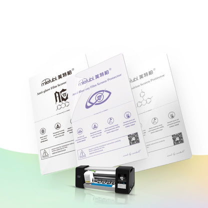 50 ชิ้น 12 x 18 ซม. โทรศัพท์ป้องกัน Blue-ray TPU Soft Hydrogel Film อุปกรณ์สำหรับเครื่องตัดป้องกันอัจฉริยะ, 12 x 18cm Anti Blue-ray Film