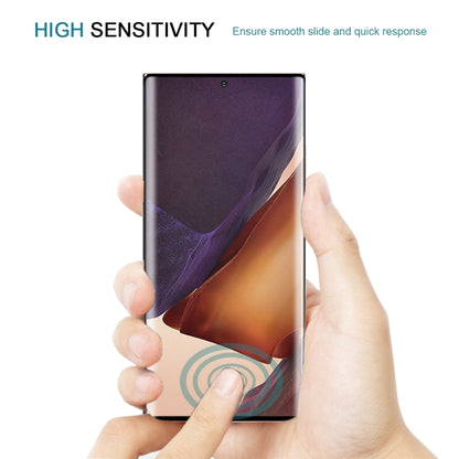 สำหรับ Samsung Galaxy Note20 Ultra 25 ชิ้น 3D Curved Edge ฟิล์มกระจกนิรภัยแบบเต็มหน้าจอ, For Samsung Galaxy Note20 Ultra