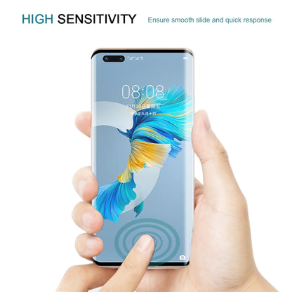 สำหรับ Huawei Mate 40 Pro 25 ชิ้น 3D Curved Edge ฟิล์มกระจกนิรภัยแบบเต็มหน้าจอ, For Huawei Mate 40 Pro